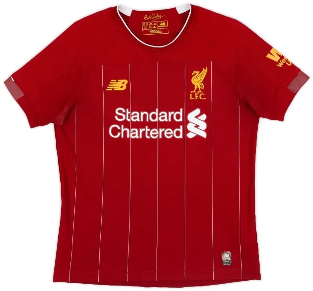 NewBalance 2019-20 Liverpool Home Shirt - 7/10 - (XL.Boys)