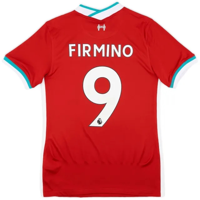 Nike 2020-21 Liverpool Home Shirt Firmino #9 - 7/10 - (S)
