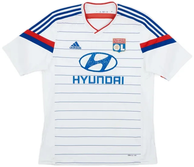 adidas 2014-15 Lyon Home Shirt - 5/10 - (M)