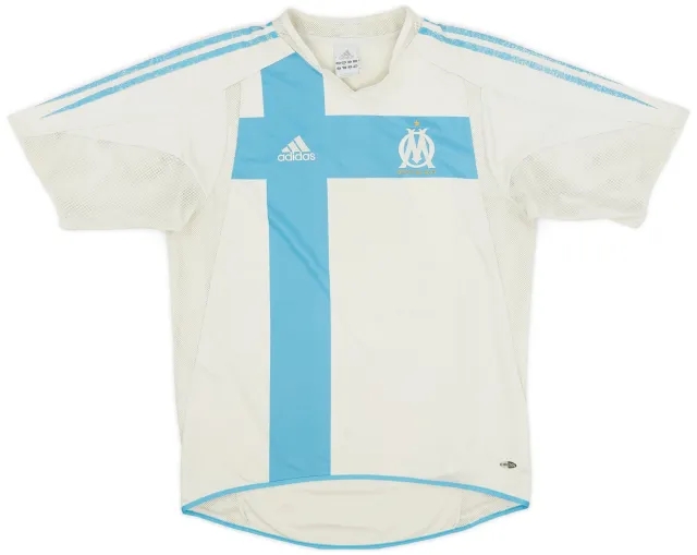 adidas 2004-05 Olympique Marseille Home Shirt - 5/10 - (S)