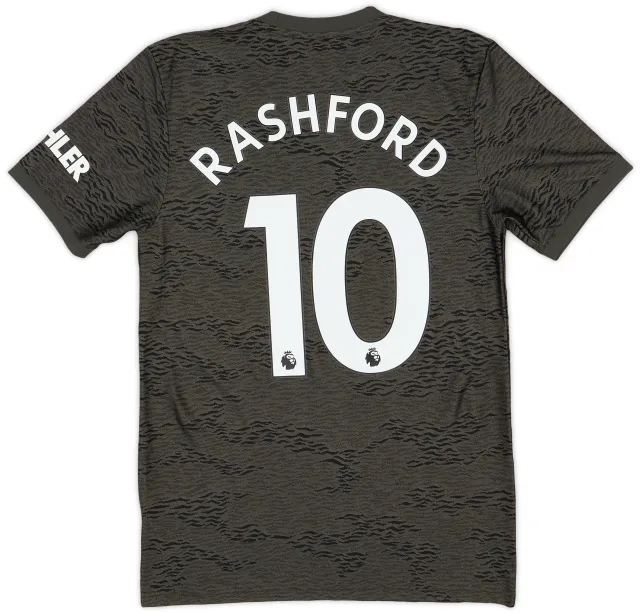 adidas 2020-21 Manchester United Away Shirt Rashford #10 - 10/10 - (S)