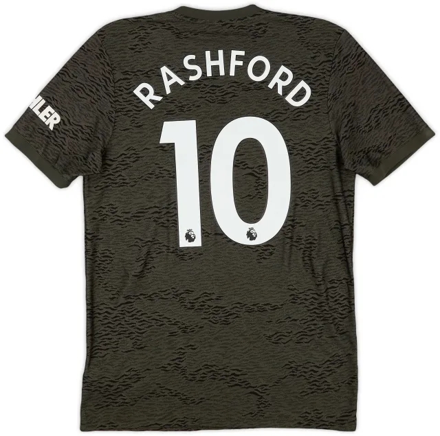 adidas 2020-21 Manchester United Away Shirt Rashford #10 - 10/10 - (M)