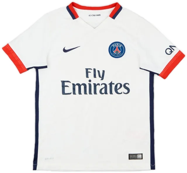 Nike 2015-16 Paris Saint-Germain Away Shirt - 7/10 - (M.Boys)