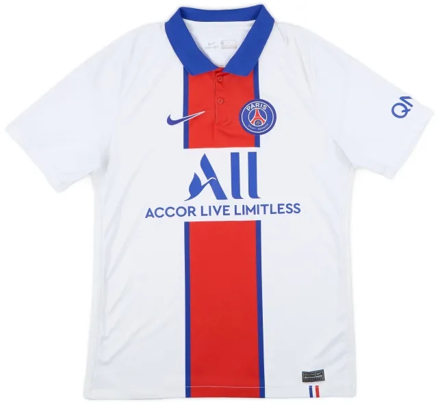 Nike 2020-21 Paris Saint-Germain Away Shirt - 9/10 - (M)