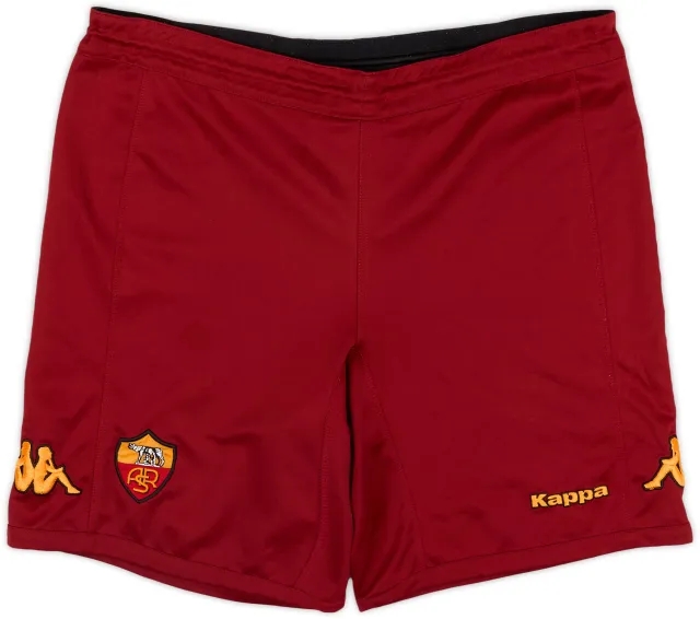 Kappa 2010-11 Roma Alternate Home Shorts - 9/10 - (L)
