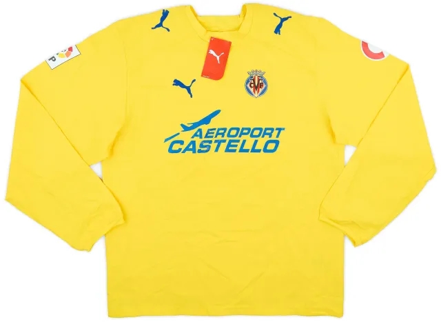 Puma 2006-07 Villarreal Home L/S Shirt (L)