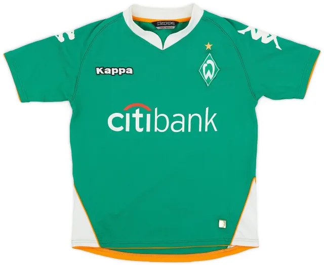Kappa 2007-08 Werder Bremen Home Shirt - 8/10 - (YXXL)