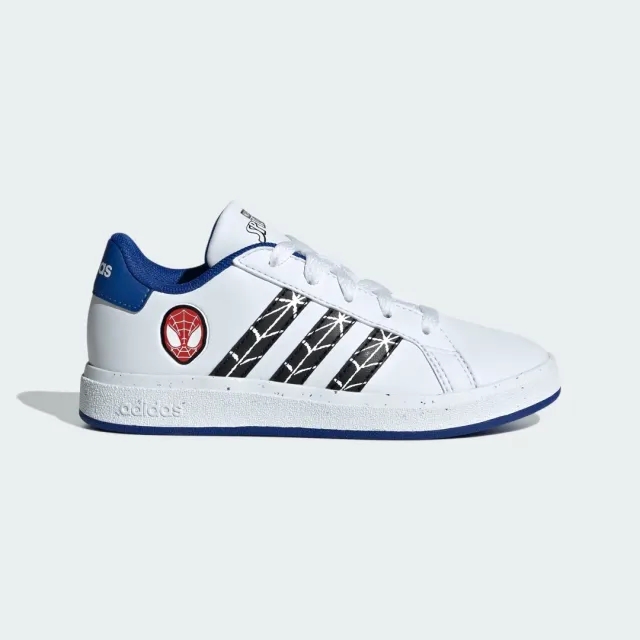 Adidas Grand Court Spider- - Ftwr White / Core Black / Team Royal Blue