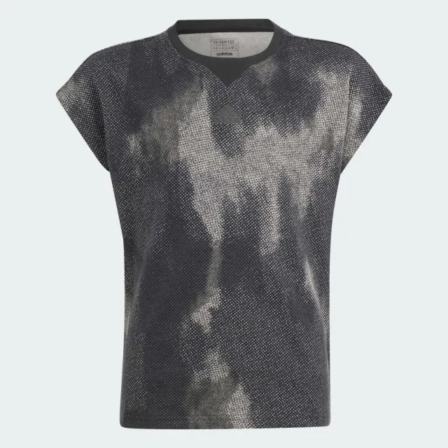 adidas Future Icons Allover Print Cotton T-Shirt Kids