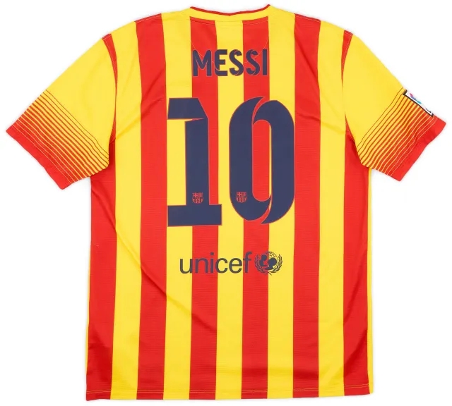 Nike 2013-15 Barcelona Away Shirt Messi #10 - 8/10 - (L)