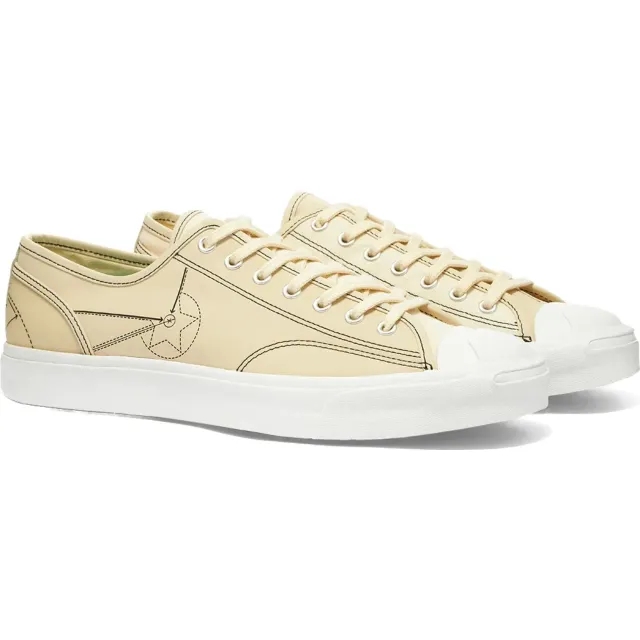 END. Men's x Converse Jack Purcell Ox 'Blueprint' Natural Ivory/Black