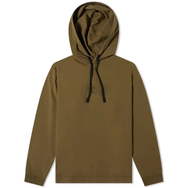 END. x 1017 ALYX 9SM Men's Buckle Print Hooded Sweat Green