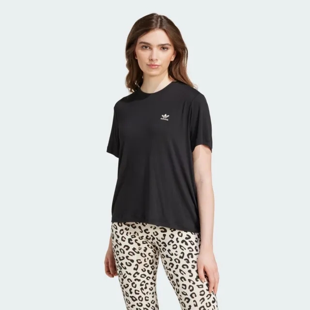 adidas Originals adidas Leopard Trefoil Infill Tee