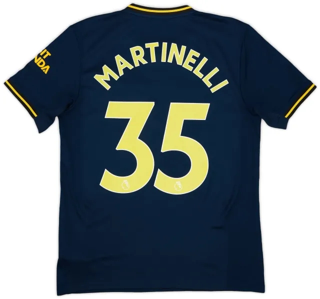 adidas 2019-20 Arsenal Third Shirt Martinelli #35 - 9/10 - (M)