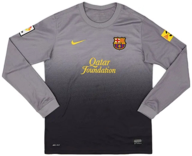 Nike 2012-13 Barcelona GK Shirt - 7/10 - (XL.Boys)