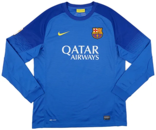 Nike 2013-14 Barcelona GK Shirt - 8/10 - (L)
