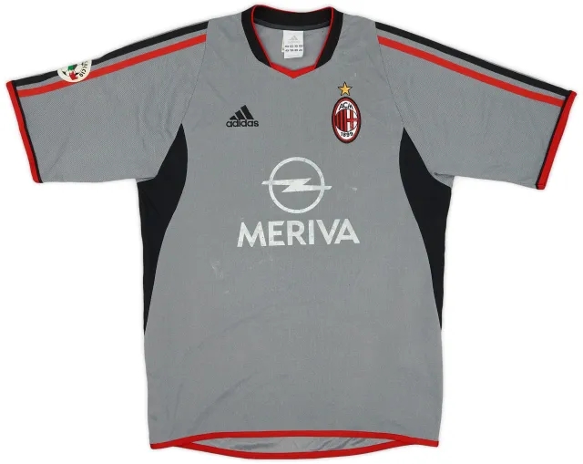 adidas 2003-04 AC Milan Third Shirt - 5/10 - (S)