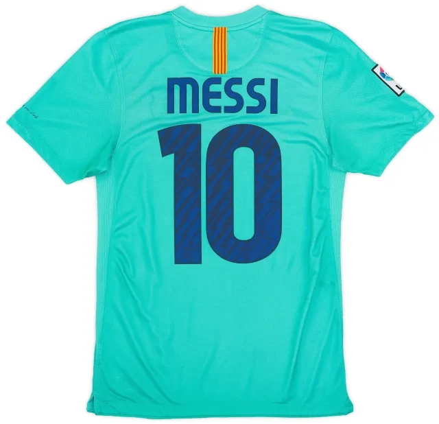 Nike 2010-11 Barcelona Away Shirt Messi #10 - 7/10 - (S)