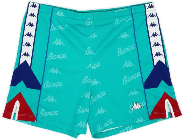 Kappa 1995-97 Barcelona Away Shorts - 8/10 - (L)