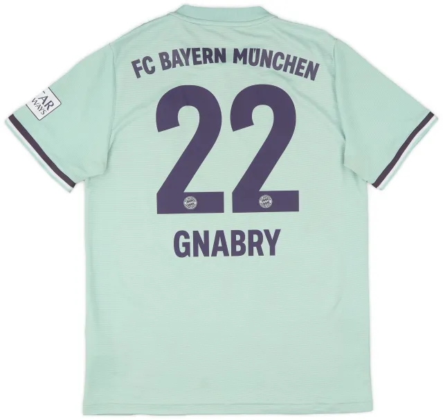 adidas 2018-19 Bayern Munich Away Shirt Gnabry #22 - 7/10 - (M)