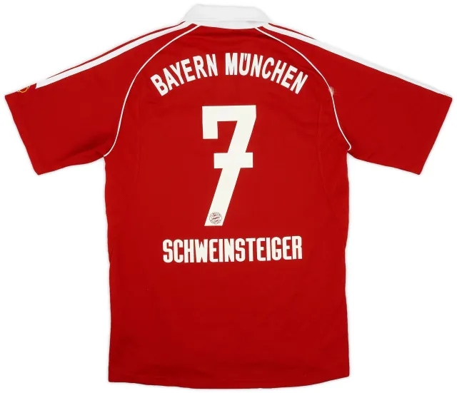 adidas 2006-07 Bayern Munich Home Shirt Schweinsteiger #31 - 6/10 - (S)