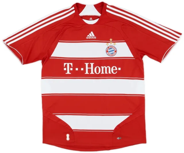 adidas 2008-09 Bayern Munich Home Shirt - 7/10 - (L)