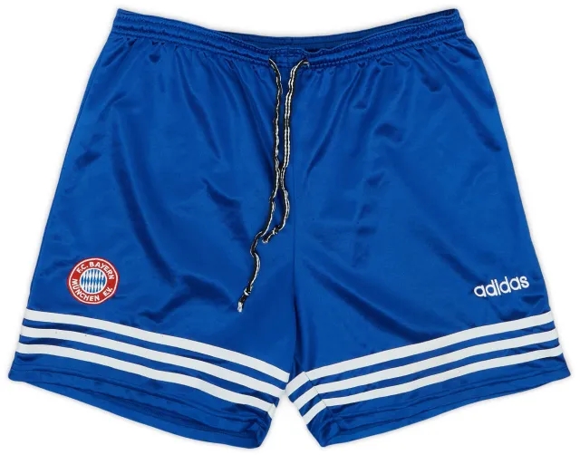 adidas 1995-97 Bayern Munich Home Shorts - 6/10 - (L)