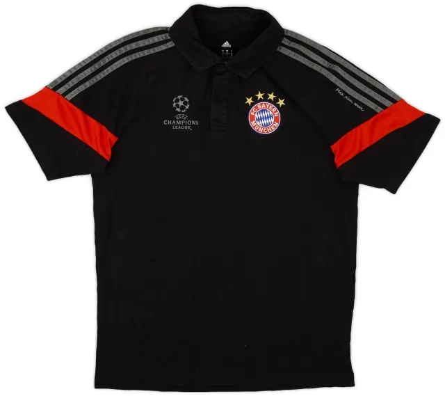 adidas 2014-15 Bayern Munich CL Polo Shirt - 8/10 - (S)