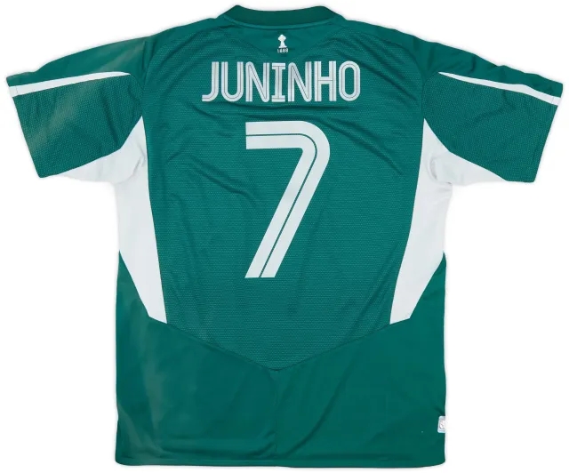 Umbro 2004-05 Celtic Away Shirt Juninho #7 - 6/10 - (L)