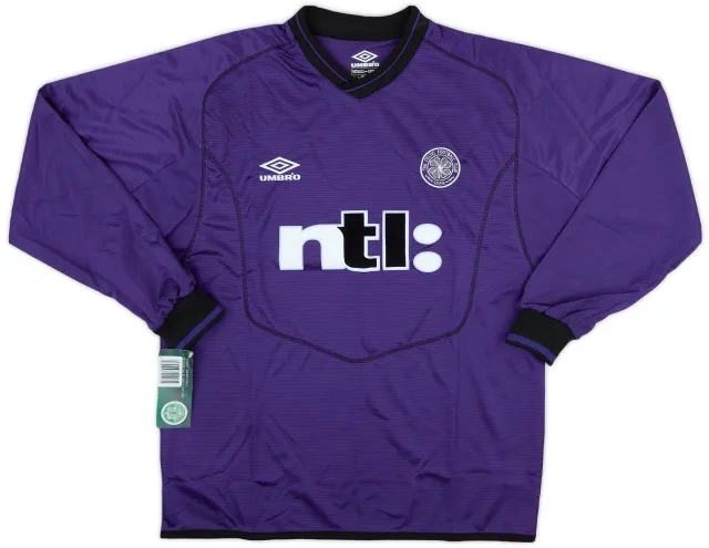 Umbro 1999-01 Celtic GK Shirt (XL.Boys)