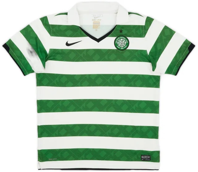 Nike 2010-12 Celtic Home Shirt - 7/10 - (XL.Boys)