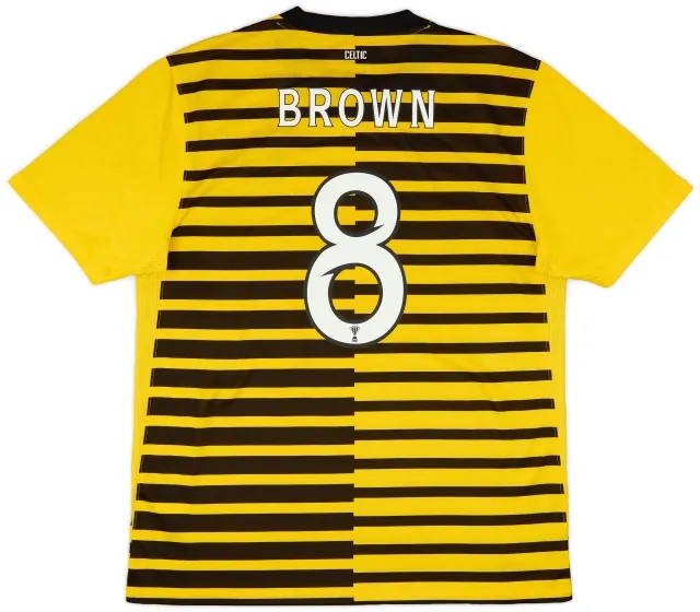 Nike 2011-12 Celtic Third Shirt Brown #8 - 9/10 - (L)