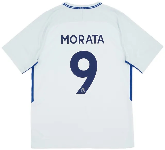 Nike 2017-18 Chelsea Away Shirt Morata #9 (L)
