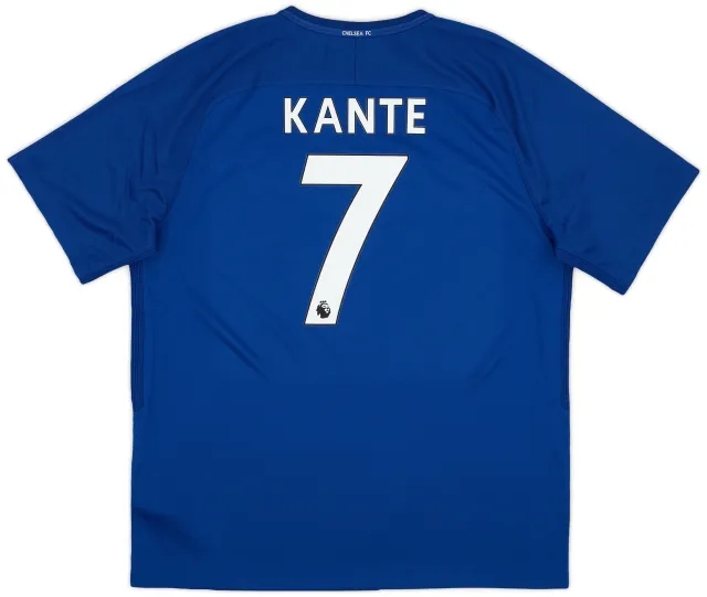 adidas 2017-18 Chelsea Home Shirt Kante #7 (XL)