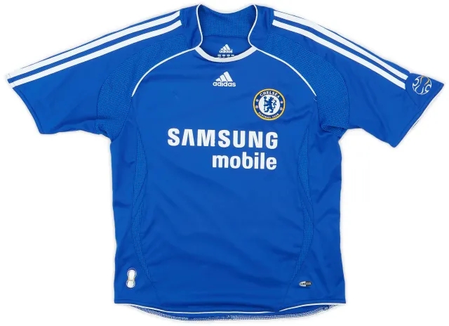 adidas 2006-08 Chelsea Home Shirt - 6/10 - (M.Boys)