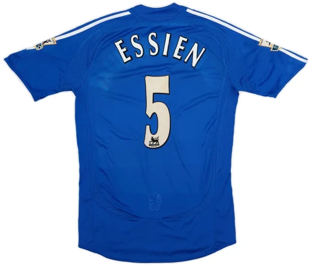 adidas 2006-08 Chelsea Home Shirt Essien #5 - 4/10 - (XS)