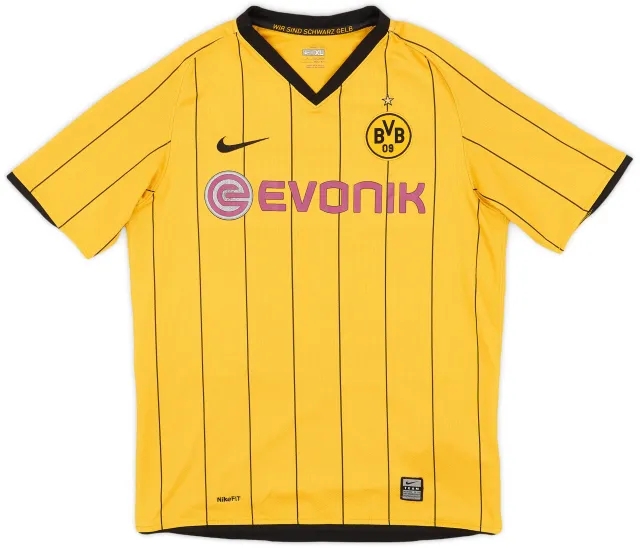 Nike 2008-09 Borussia Dortmund Home Shirt - 7/10 - (XL.Boys)