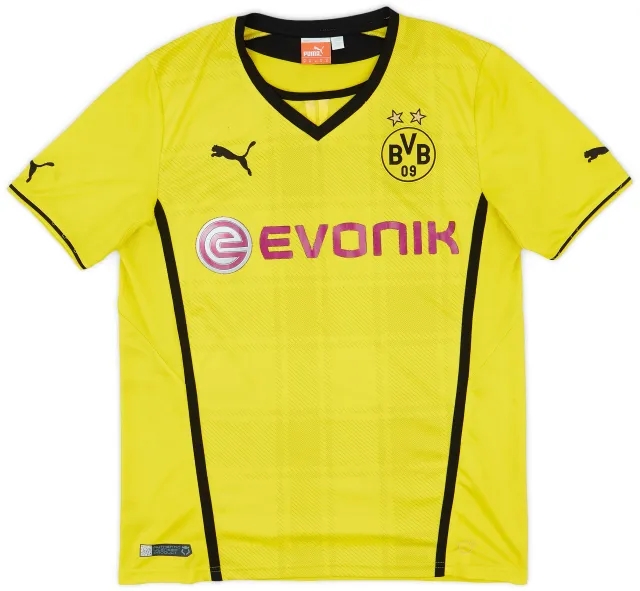 Puma 2013-14 Borussia Dortmund Home Shirt - 5/10 - (M)
