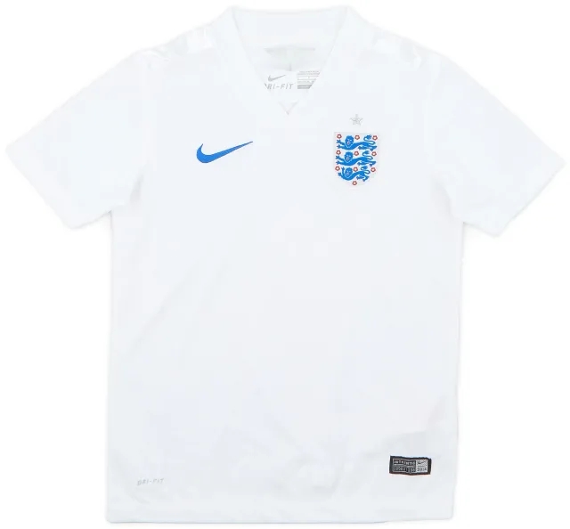 Nike 2014-15 England Home Shirt - 8/10 - (S.Boys)
