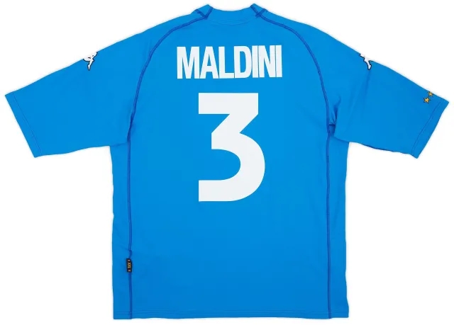 Kappa 2000-01 Italy Home Shirt Maldini #3 (XXL)