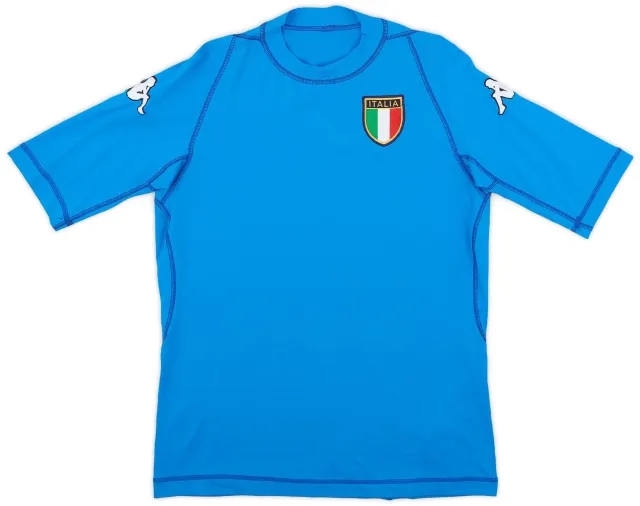 Kappa 2000-01 Italy Home Shirt - 4/10 - (L)