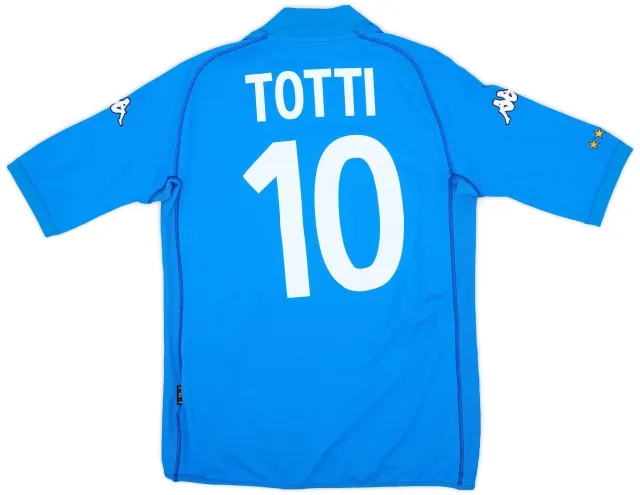 Kappa 2002 Italy Home Shirt Totti #10 (XL)