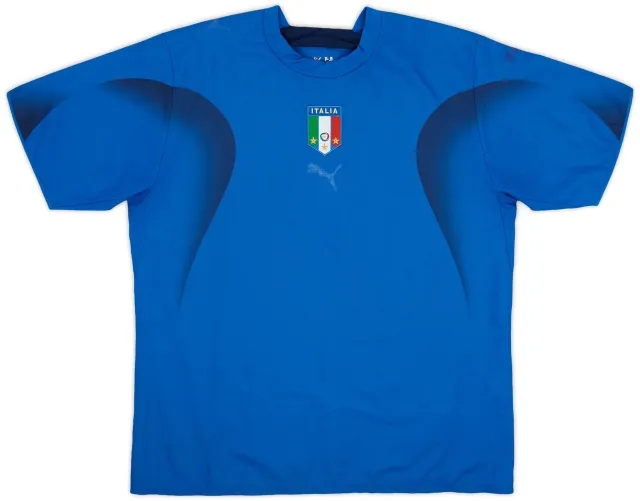 Puma 2006 Italy Home Shirt - 4/10 - (XL)