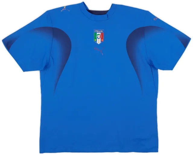 Puma 2006 Italy Home Shirt - 4/10 - (XXL)