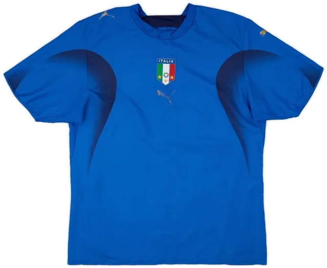 Puma 2006 Italy Home Shirt - 3/10 - (L)