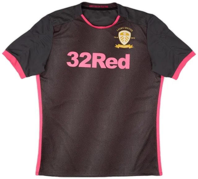 Kappa 2019-20 Leeds United Away Shirt - 4/10 - (L)