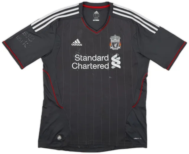 adidas 2011-12 Liverpool Away Shirt - 4/10 - (L)