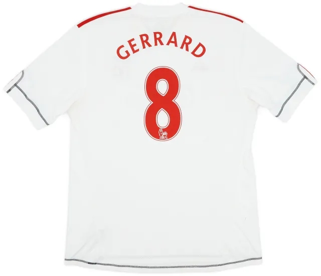 adidas 2009-10 Liverpool Third Shirt Gerrard #8 - 7/10 - (XXL)