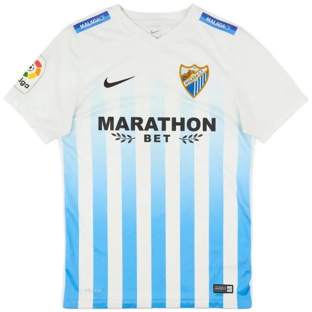 Nike 2016-17 Malaga Home Shirt - 6/10 - (S)