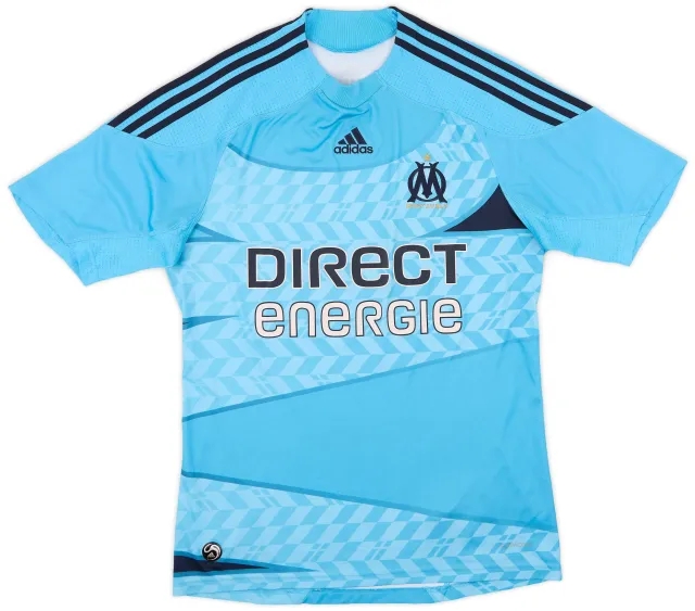 adidas 2009-10 Olympique Marseille Away Shirt - 9/10 - (M)
